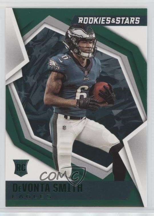 2021 Panini Rookies & Stars Rookies Green DeVonta Smith #105 RC 9cx