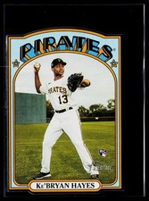 Ke'Bryan Hayes 2021 Topps Heritage #72DC-25 1972 Topps Die Cuts Pirates