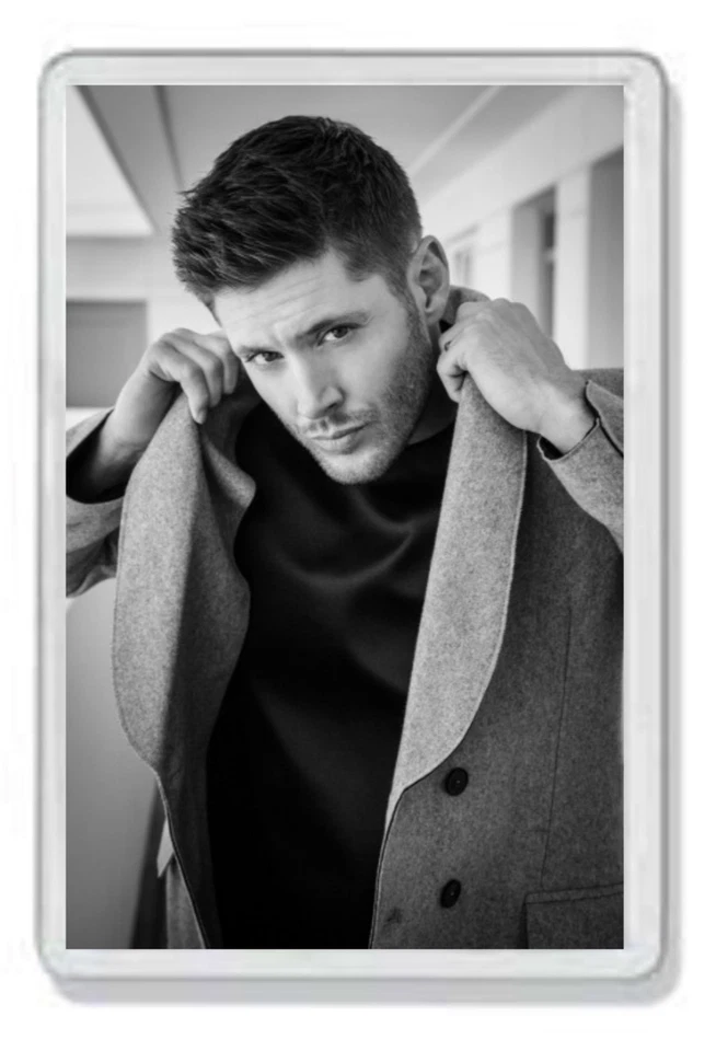 Jensen Ackles 004 Photo Acrylic Fridge Magnet *Great Gift*