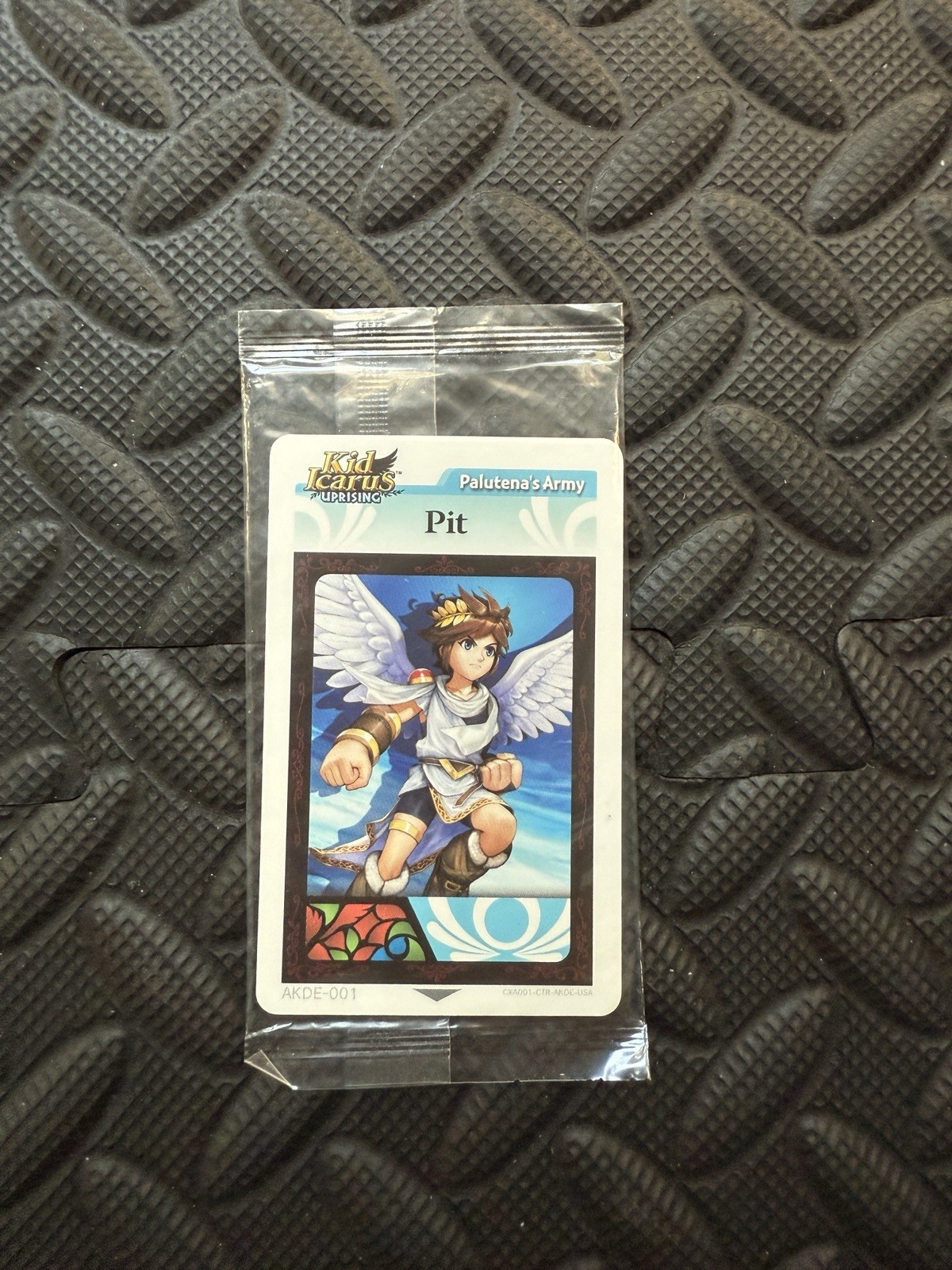 Kid Icarus Uprising Pit AR Card Palutena’s Army Sealed