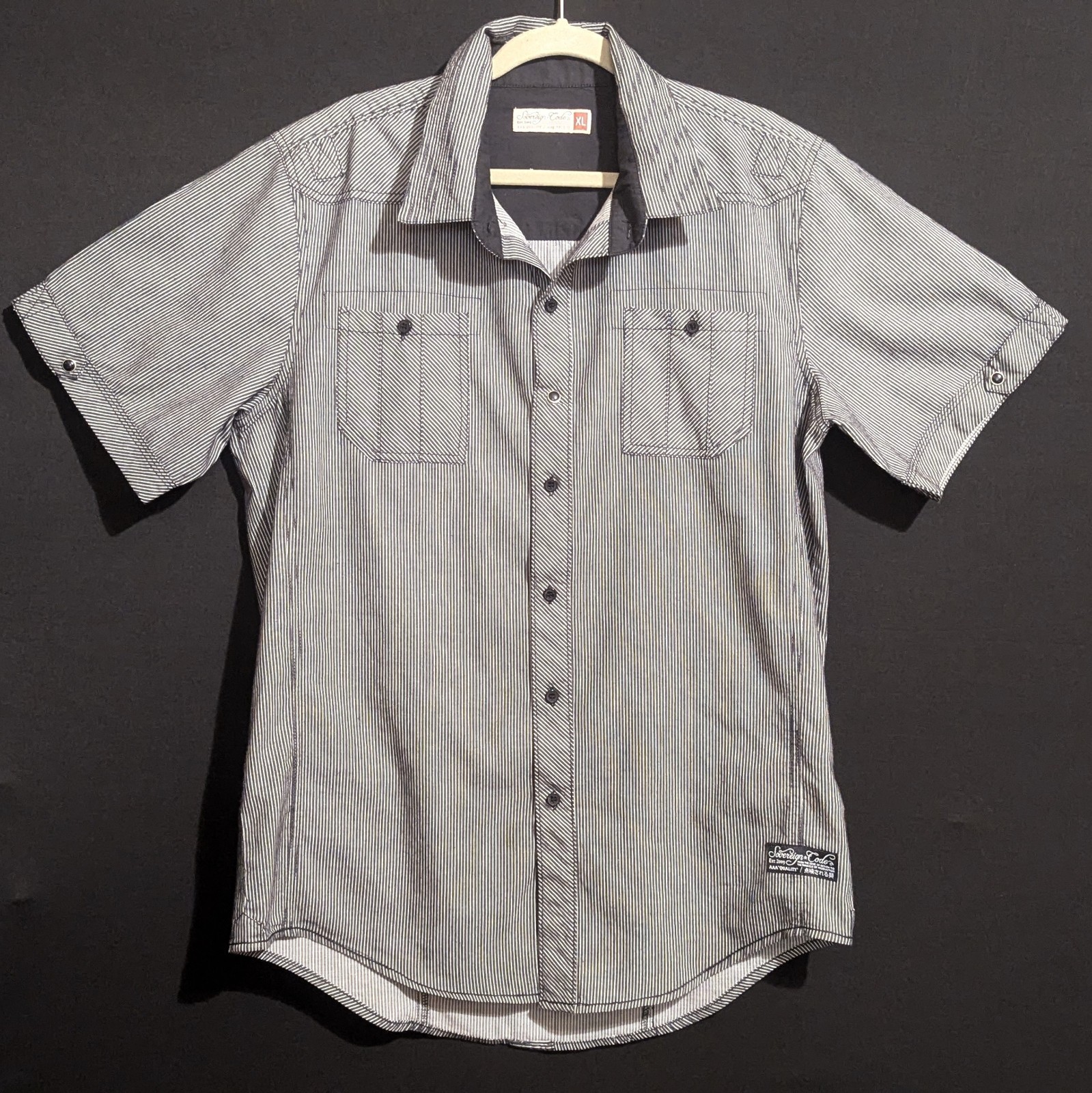 Casual Button Down Sovereign Code AAA Quality Men… - image 1