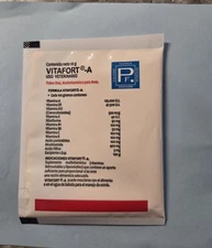 Vitafort A Dietary Supplement  5 pack vitaminas para gallos gallinas pollitos