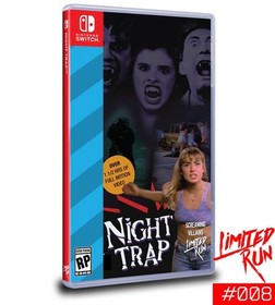 Night Trap - Sega CD Variant Cover - Nintendo Switch - Limited Run