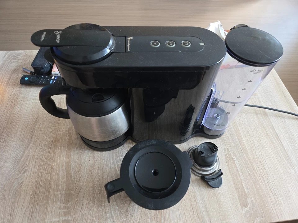 Philips Senseo Switch HD6592 2-in-1 Kaffee-Pad-Maschine, Schwarz