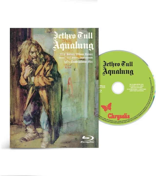 Jethro Tull Aqualung (New Blu-ray Audio) Presale 21/8/26