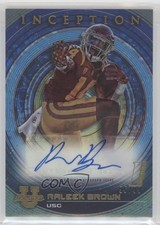2022 Bowman Inception University Blue Foil 95/99 Raleek Brown #BIA-RBN Auto 0b6c