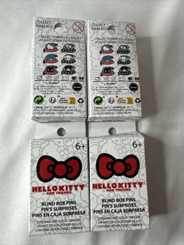 LOT OF 4 SEALED Sanrio Hello Kitty And Friends Blind Box Pins *Spaceships - Picture 1 of 3
