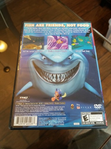 Finding Nemo (Sony PlayStation 2, 2003) PS2 Complete - Picture 2 of 3
