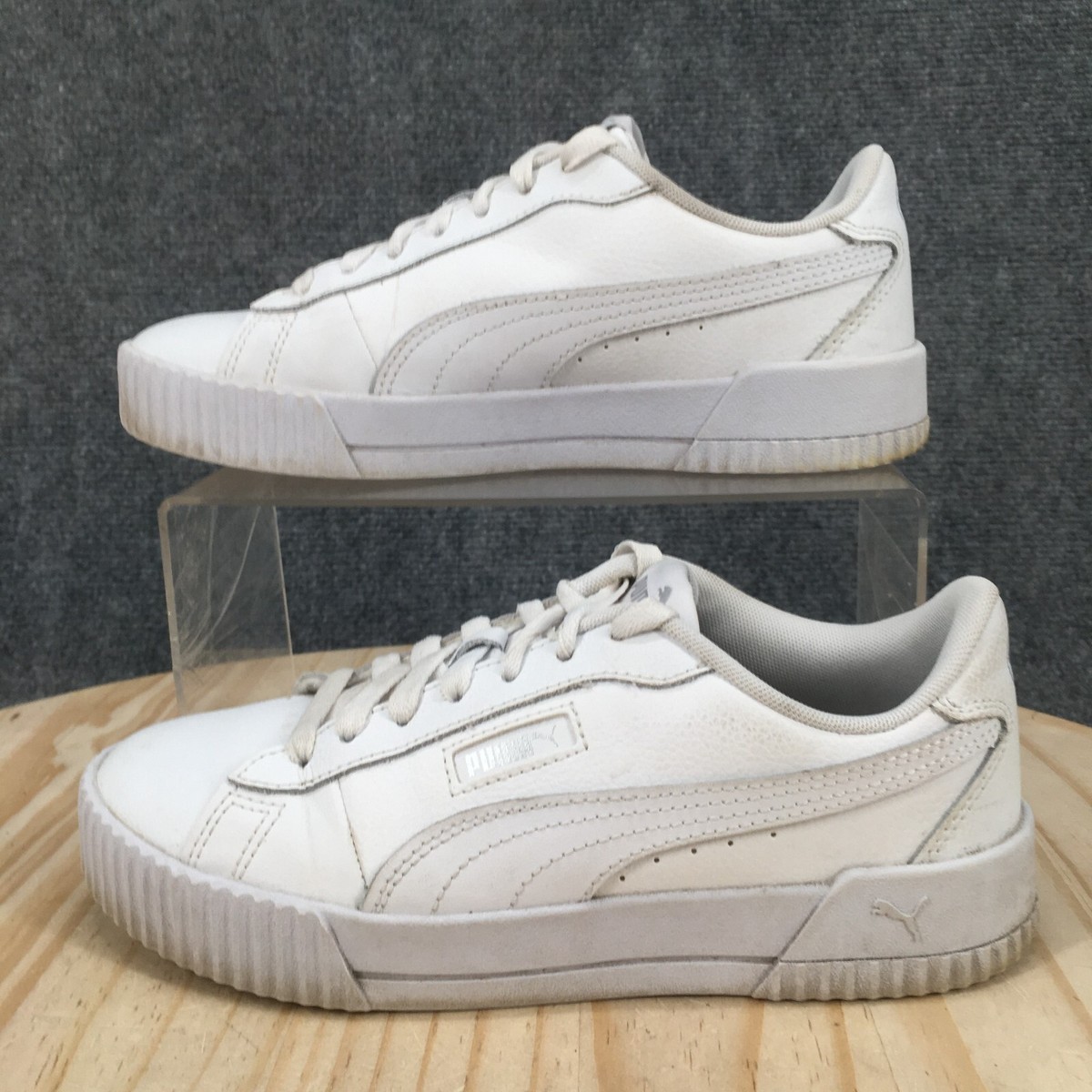 Puma Shoes Womens 7 Carina Athletic Trainers Sneakers 384631
