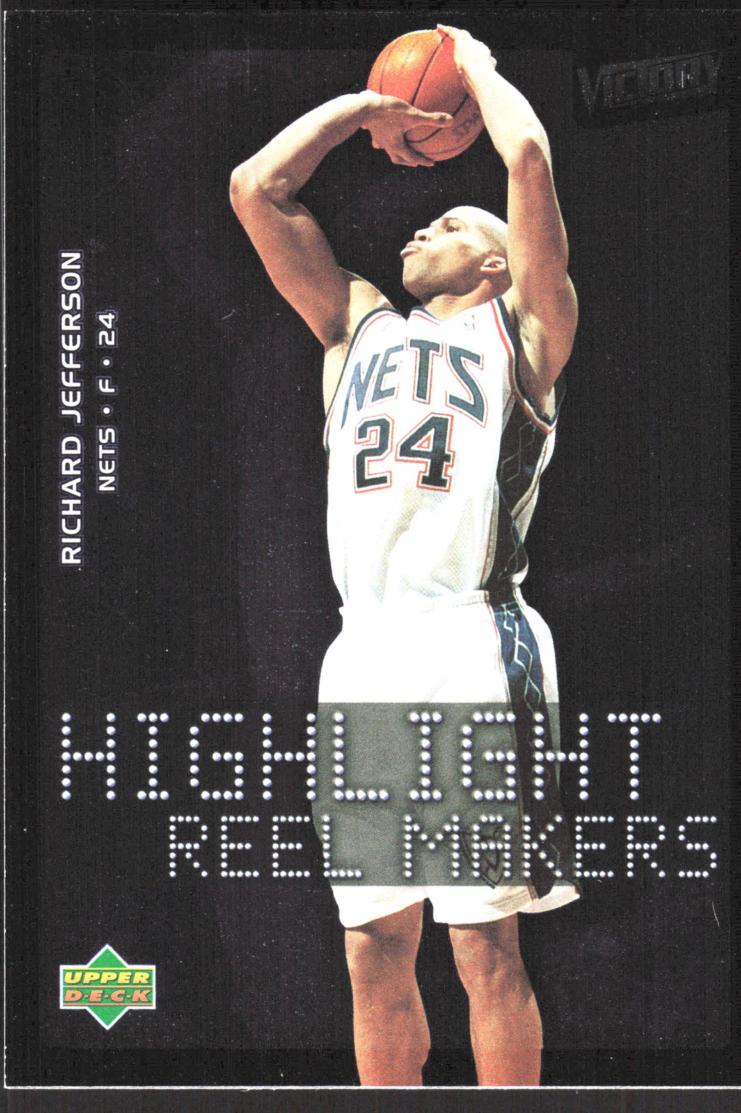 Richard Jefferson 2003 Upper Deck Victory Highlight Reel Makers Card  #224
