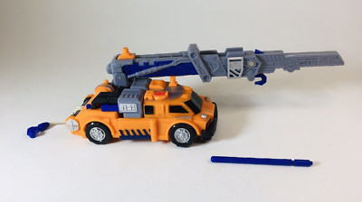 Transformers Armada Smokescreen Action Figures with Missile 2002 Hasbro Takara