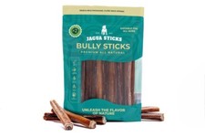 6 Inch Bully Sticks - Premium All Natural Bully Sticks - 10 Count.