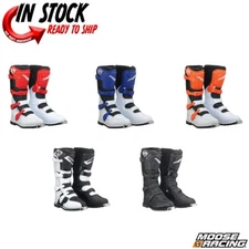 2024 MOOSE RACING QUALIFIER MX BOOTS MOTOCROSS OFF ROAD - PICK SIZE & COLOR