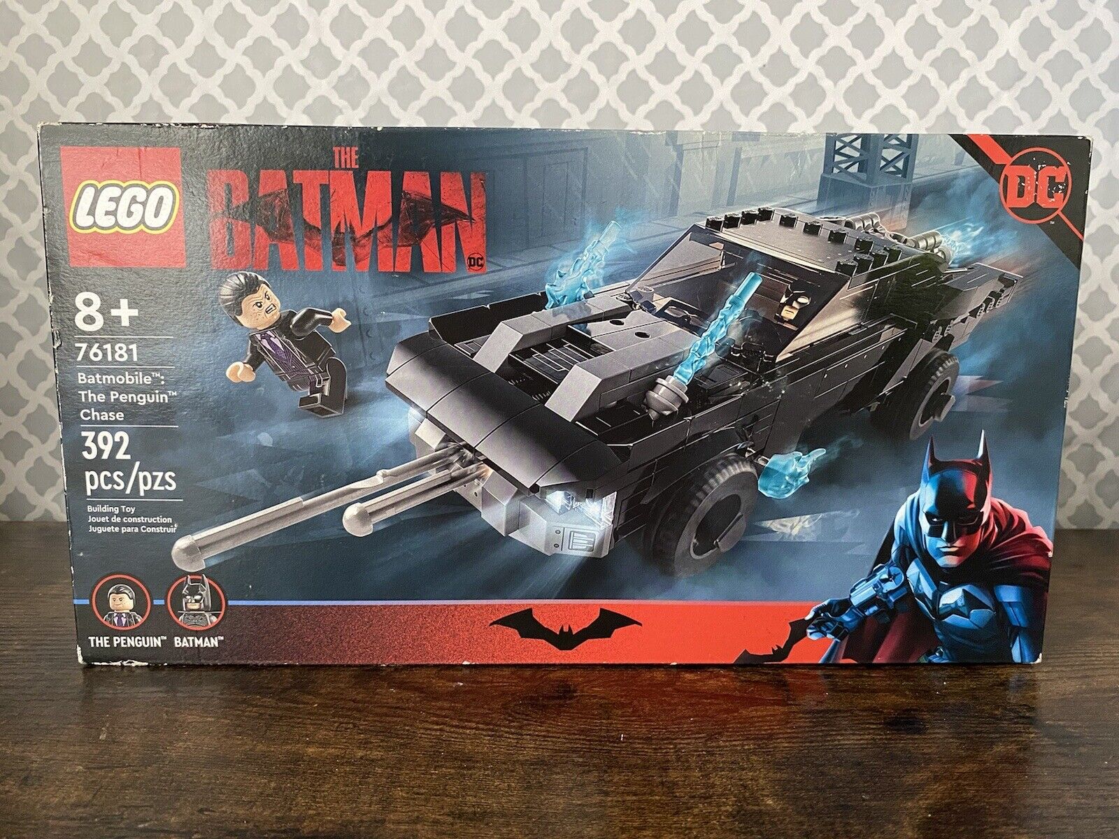 The Batman Batmobile: The Penguin Chase Lego Set 76181 DC 2022 Toy Car  Model