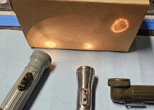 3 vintage  Flashlights  1 Bright star Mx-993/U and  2 Ash Flash  All 3  Work