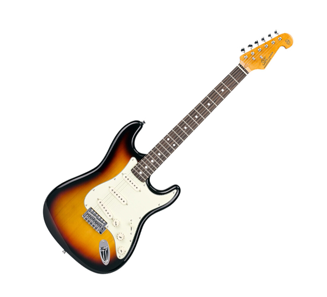 sx tobacco Electric Guitar SC Style Tobacco Sunburst Solid body with Gig Bag by SX