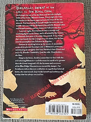 2 Set Serafina And the Twisted Staff,The Black Cloak by Robert Beatty *AIR MAIL - Picture 4 of 6