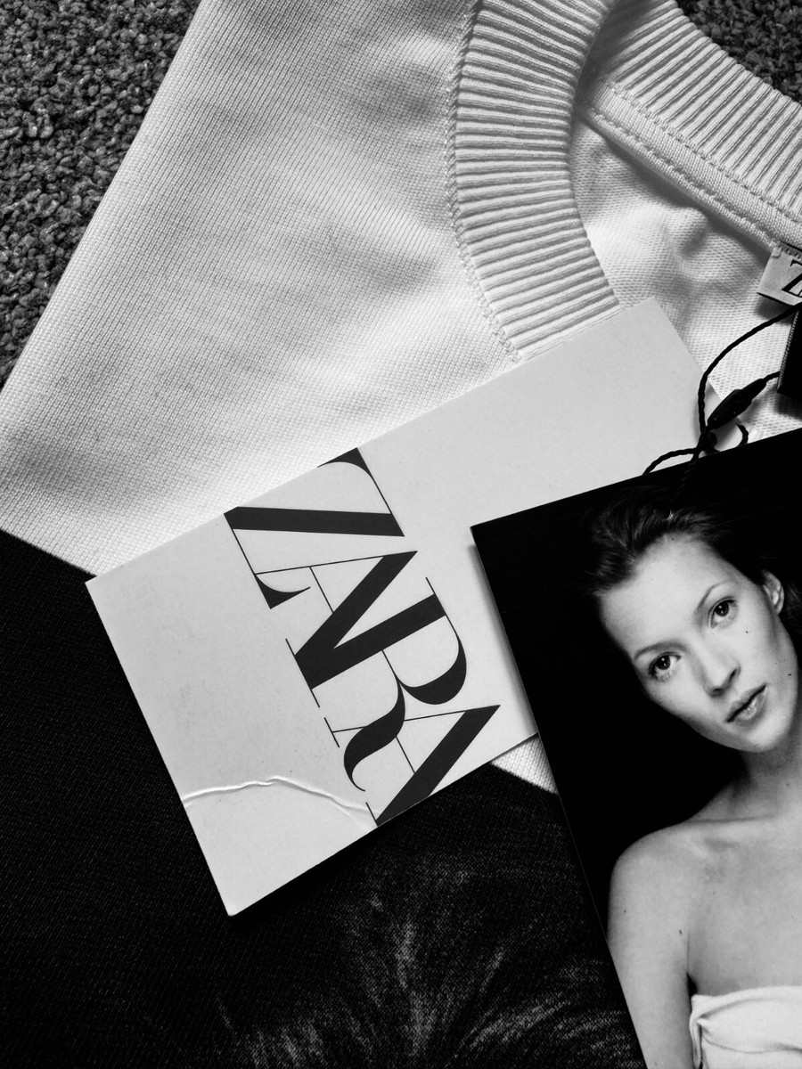 RARE New ZARA Iconic Images Kate Moss by Terry O'Neil Design