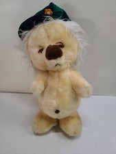 Vintage R. Dakin  Co. Woofits Green Plaid Hat Plush Stuff Animal 13" Korea
