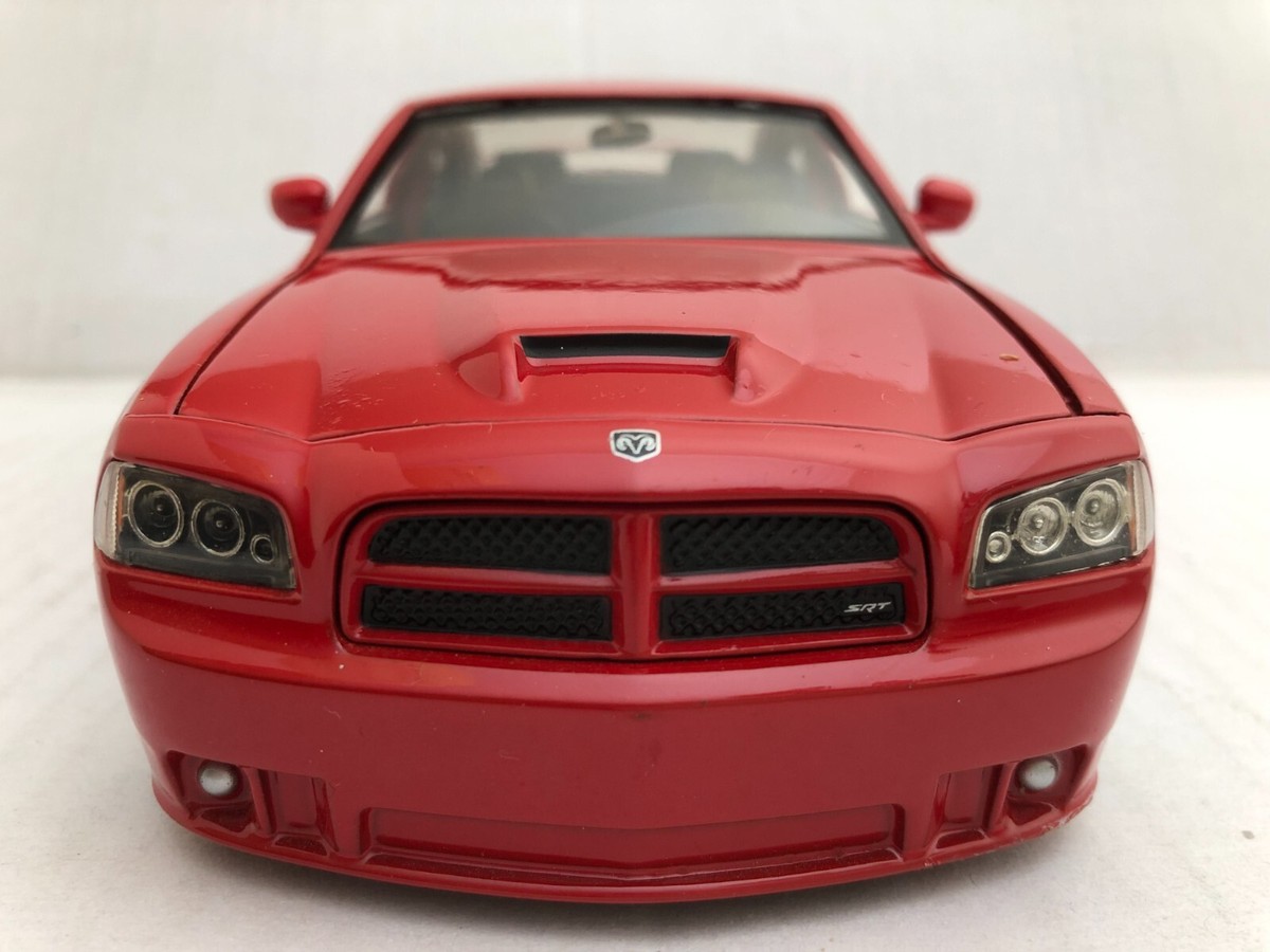JADA BIGTIME MUSCLE BTM 2006 DODGE CHARGER SRT8 RED 1:24