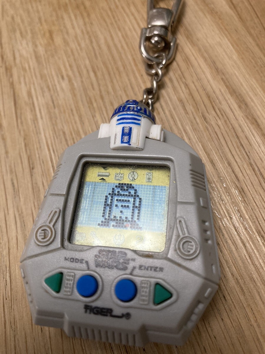 Star Wars R2 D2 GIGA Virtual Pet, Vintage 1997 Tiger Electronics 