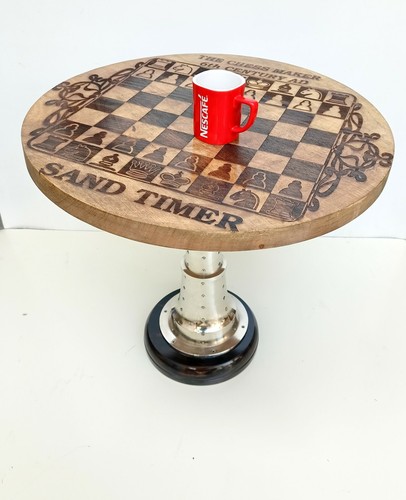 The Chess Maker 6th Century AD Chess Game Design Bar & Cafe Decor Table - Picture 3 of 7
