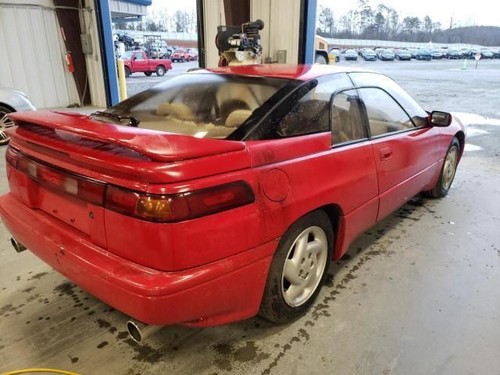 1994-1997 Subaru SVX LSI Red Fuel Filler Door - Picture 9 of 12