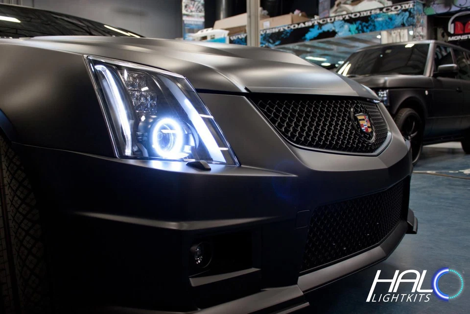ORACLE LIGHTING 2009-2014 Cadillac CTS-V WEISSES LED Scheinwerfer Halo Ring Kit - Bild 4 von 4