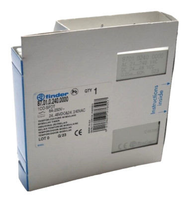 Finder Industrie-Zeitrelais 8A 250V | 87.01.0.240.0000