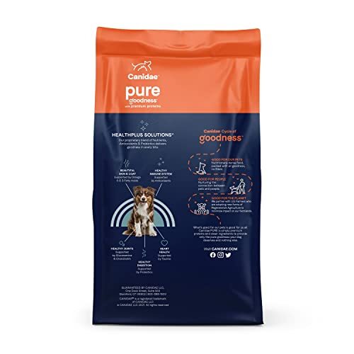 Canidae PURE Limited Ingredient Grain Free Dry Dog Food 4 lb Healthy Formula