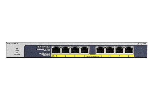 Défaut ! Netgear GS108PP-100EUS 8 ports Gigabit Ethernet PoE+ non géré - Photo 3/5