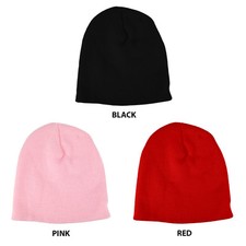 Made in USA, Childrens Superstrech Winter Short Beanie Hat