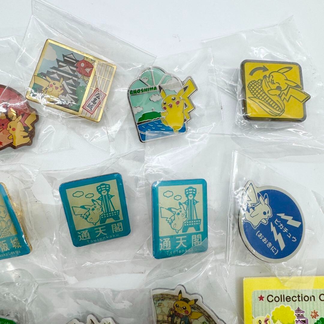 RARE 23 Points Pokemon Local Pins Collection Tokyo Osaka
