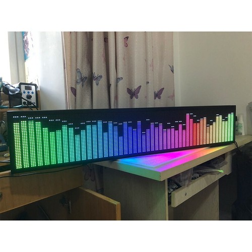 AS1000 P4 P5 RGB Display Spettro Musicale Ritmo Luce Controllo Vocale 16 Modalità ot25 - Foto 2 di 10