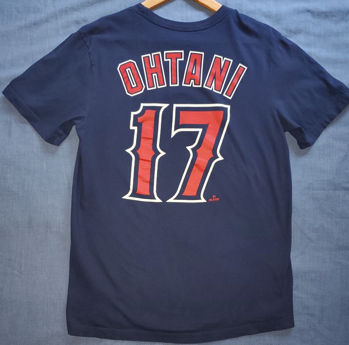 Shohei Ohtani 17 Los Angeles Angels Nike MLB shirt Small Navy