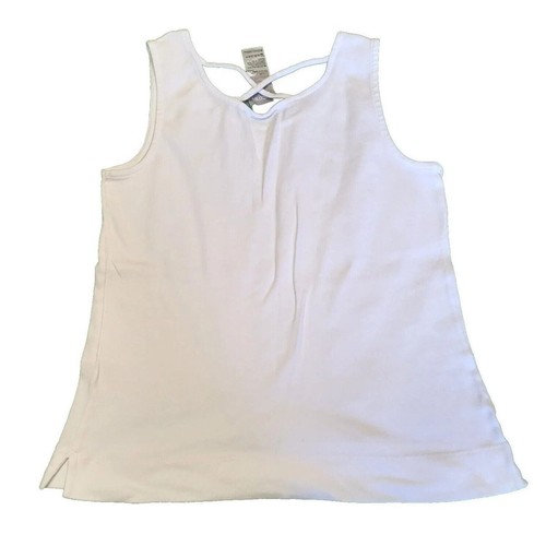 2 Damen-Tank-Tops weiß Chicos 1 Supima Baumwolle und neu mit Etikett lila Talbots M Baumwolle - Bild 6 von 8