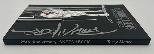 Terry Moore 25th Anniversary Sketchbook 8,800 Days of Blondes, Brunettes & Bozos - Picture 3 of 3