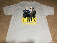 DALLAS JR & Bobby Ewing Love Honor Betrayal 2012 shirt Adult XXL NEW RARE