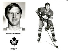 PF2 Original Photo GARRY MONAHAN 1970-71 TORONTO MAPLE LEAFS NHL HOCKEY CENTRE