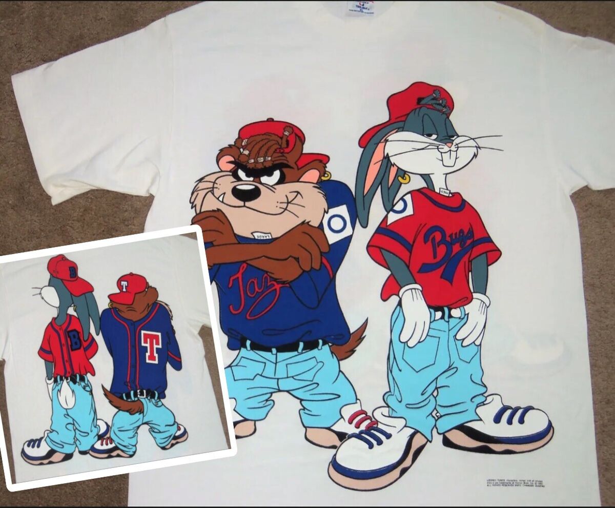 VYG 90's TAZ DEVIL & BUGS 1992 KRISS KROSS OG LOONEY TUNES VYG 90's TAZ DEVIL & BUGS 1992 KRISS KROSS OG LOONEY TUNES