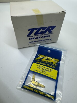 12x Ideal Total Control Racing TCR Factory Mk2/Jam Car Pick-up Shoes #3454 - NOS