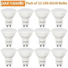 12 Pack LED GU10 Bulbs Warm Cool White Day Light 3W 4W 5W A+ Spotlight Lamp 240V
