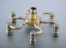 Antique Brass Showerhead Rainfall Shower Head Rain Shower Faucet Head Wsh252