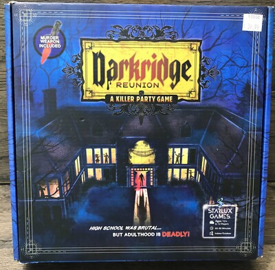 DARKRIDGE REUNION ~ A KILLER PARTY GAME ~ MURDER MYSTERY SURVIVAL STARLUX GAMES