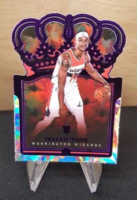 Panini 2021-22 Crown Royal - Isaiah Todd - Rookie Purple - Wizards /25