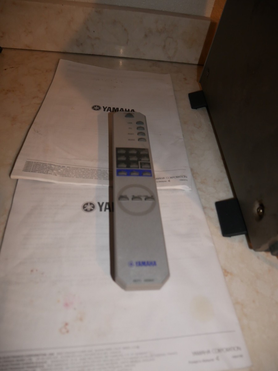 Yamaha AP-U70 Amplifier With Remote.disk.amd manual | eBay