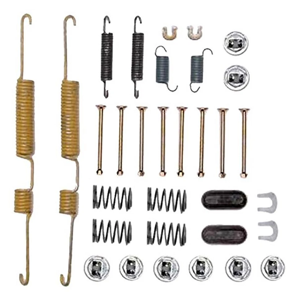 Rear Brake Drums & Brake Shoes Hardware Spring Kit Fits 1986 Toyota 4Runner - Image 4 of 4