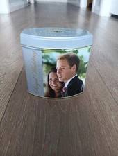 Ahmad Tea Of London Royal Wedding William & Kate Commemorative Tea Caddy 2011