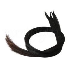 83cm Length Violin Bow Hair for Violin Bow Accessories 60 Grams Black Pack of 5