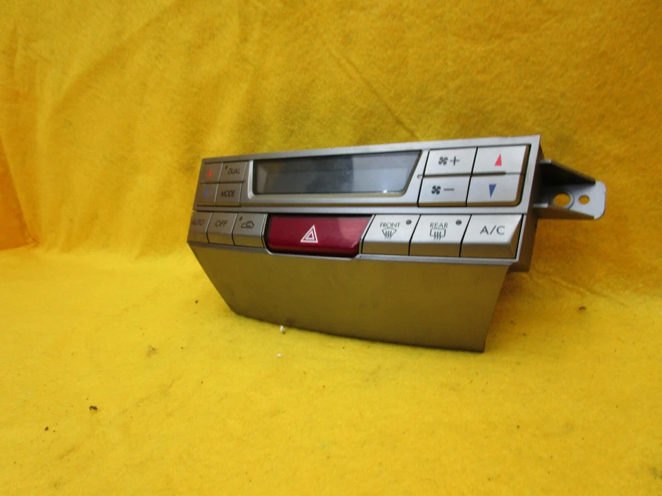 Interruptor de control climático temperatura calor aire acondicionado Subaru Legacy 2010-2014 PN 72311AJ03A Foto 2 de 4